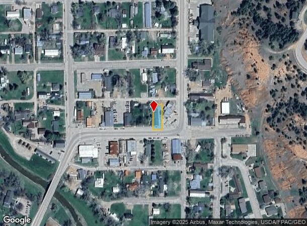  115 Main St, Hulett, WY Parcel Map