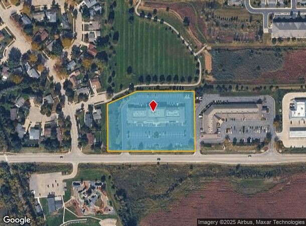  810 E Paradise Dr, West Bend, WI Parcel Map