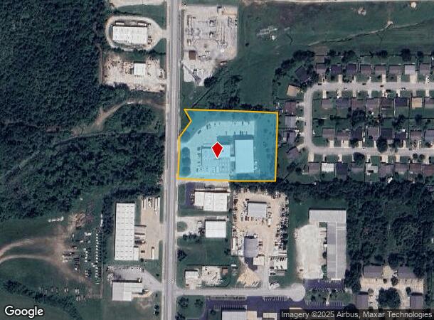1745 S 1St St, Rogers, AR Parcel Map