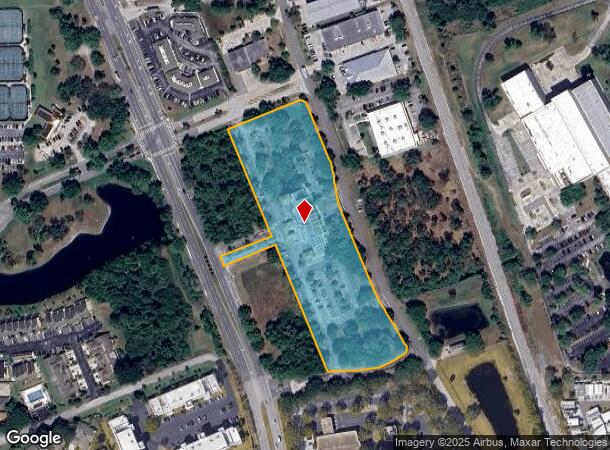 6905 N Wickham Rd, Melbourne, FL Parcel Map