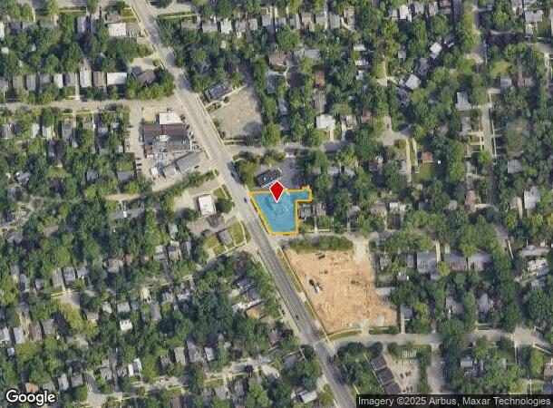  2045 Packard St, Ann Arbor, MI Parcel Map