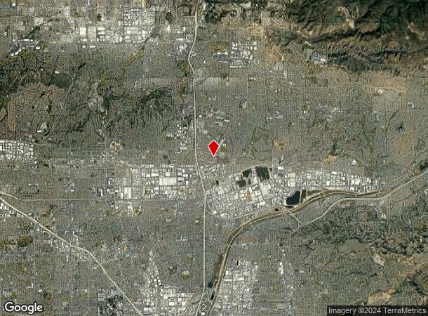  131 W Center St, Placentia, CA Parcel Map