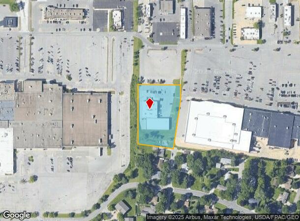 6027 University Ave, Cedar Falls, IA Parcel Map