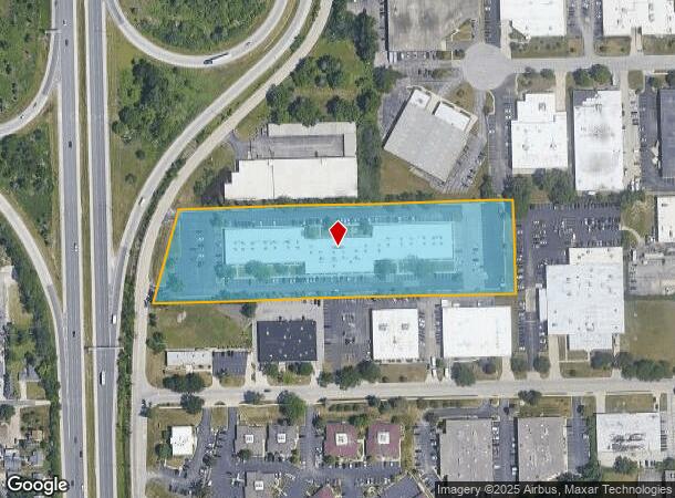  16W361 S Frontage Rd, Willowbrook, IL Parcel Map