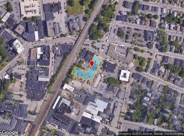 67 Park St, Attleboro, MA Parcel Map
