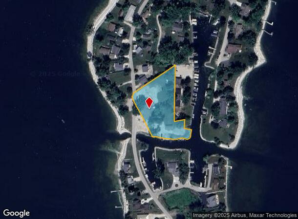 3810 Rileys Point Rd, Sturgeon Bay, WI Parcel Map