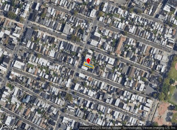 198 Jefferson St, Newark, NJ Parcel Map