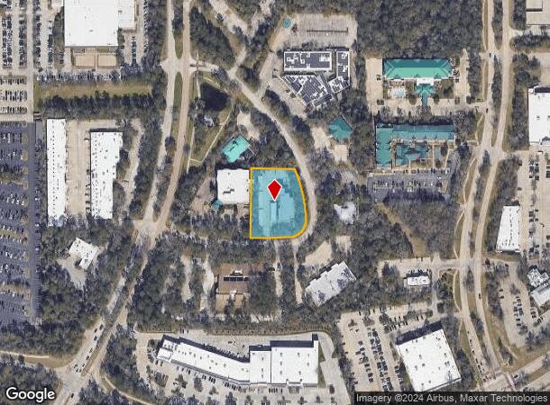  1070 Evergreen Cir, Spring, TX Parcel Map