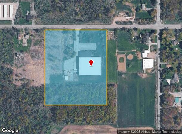 1701 Eden Evans Center Rd, Angola, NY Parcel Map