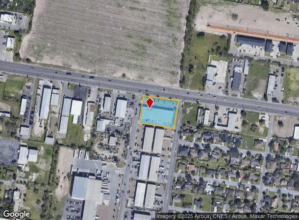  1101 W Ferguson St, Pharr, TX Parcel Map
