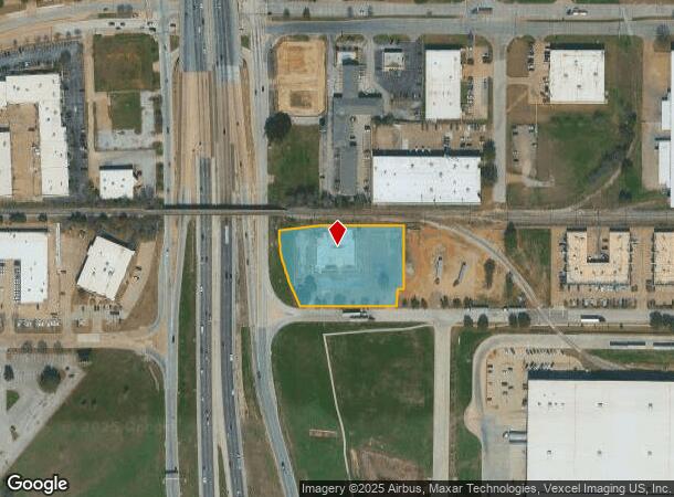 2601 Galleria Dr, Arlington, TX Parcel Map
