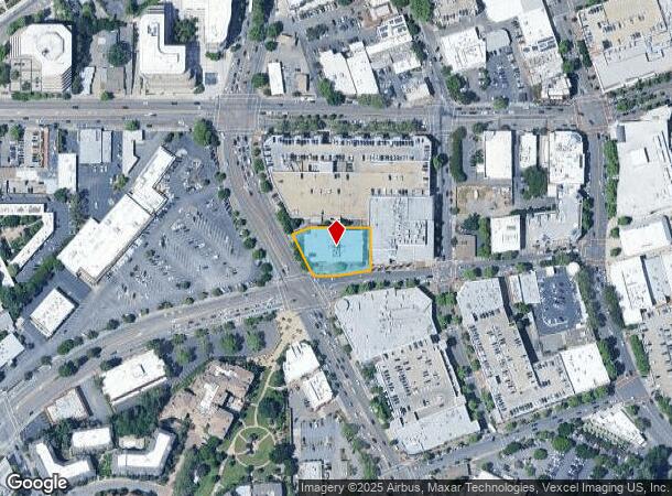 1660 Olympic Blvd, Walnut Creek, CA Parcel Map