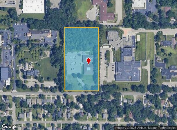  1401 Cedar St Ne, Grand Rapids, MI Parcel Map