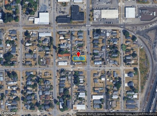  1003 N Tower Ave, Centralia, WA Parcel Map