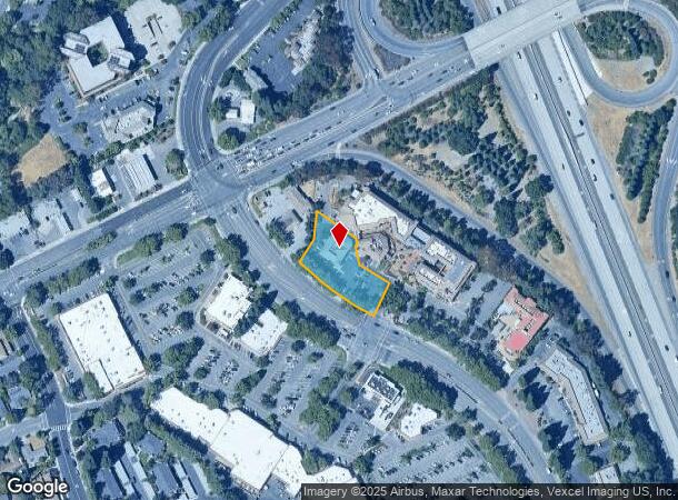  2404 San Ramon Valley Blvd, San Ramon, CA Parcel Map
