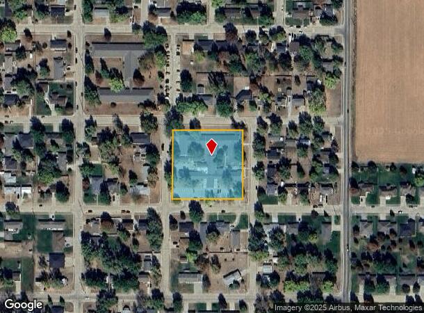  1800 Irving St, Beatrice, NE Parcel Map