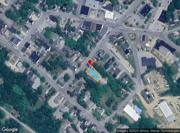  13 Carroll St, Pittsfield, NH Parcel Map