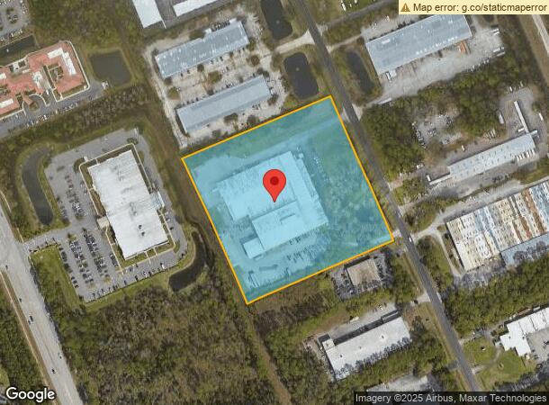  440 Fentress Blvd, Daytona Beach, FL Parcel Map