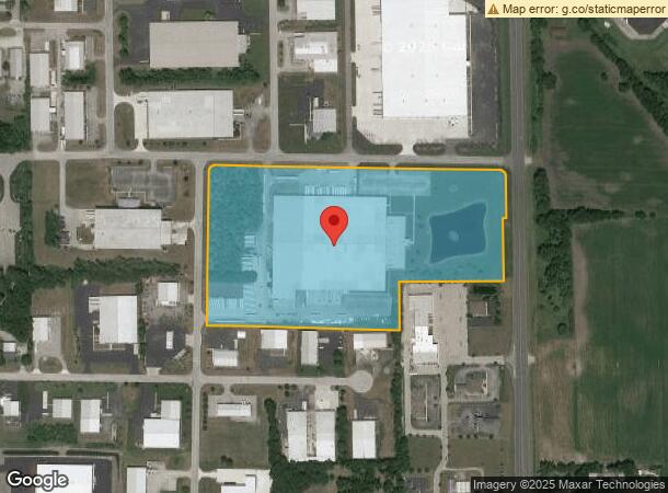  601 County Road 17, Elkhart, IN Parcel Map