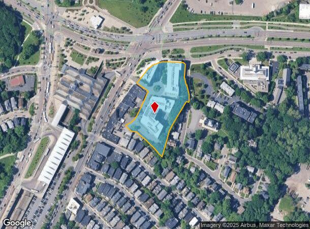 3694 Washington St, Jamaica Plain, MA Parcel Map