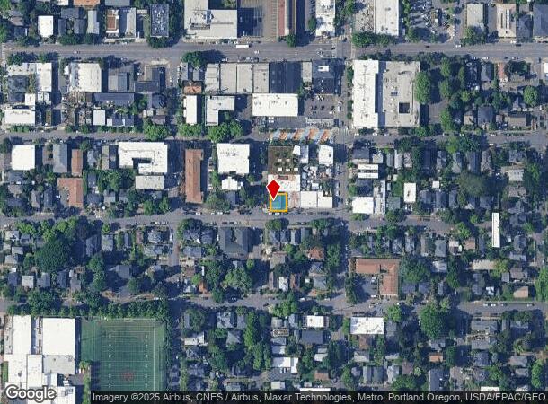  2705 Se Ash St, Portland, OR Parcel Map