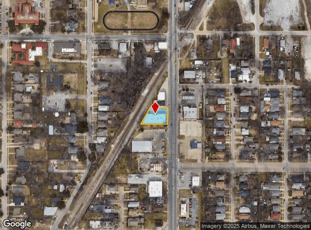  2512 Hemphill St, Fort Worth, TX Parcel Map