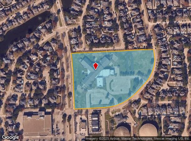 1100 Village Pkwy, Coppell, TX Parcel Map