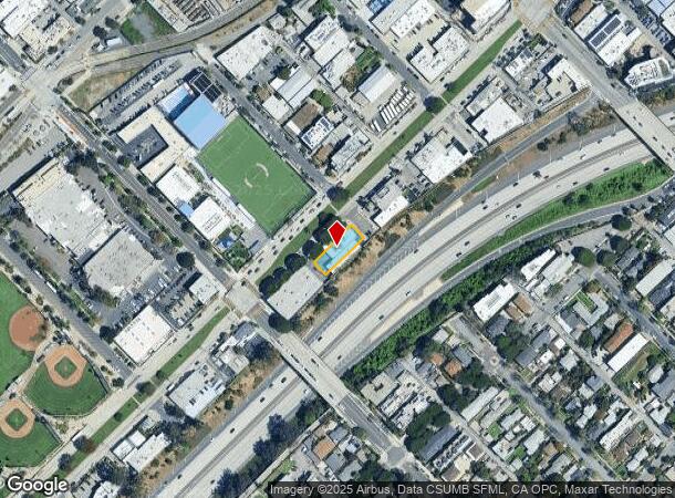 1720 Olympic Blvd, Santa Monica, CA Parcel Map