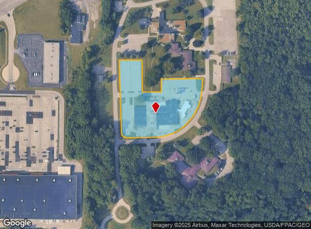 2924 Donahoe Dr, Ashtabula, OH Parcel Map