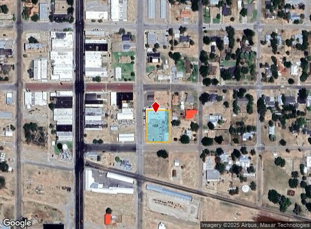 106 N Madden St, Shamrock, TX Parcel Map