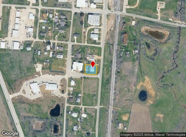  108 N Commerce St, Coupland, TX Parcel Map