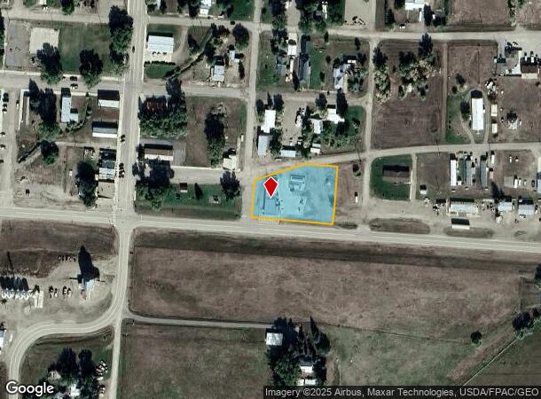 203 Railway Ave E, Ryegate, MT Parcel Map