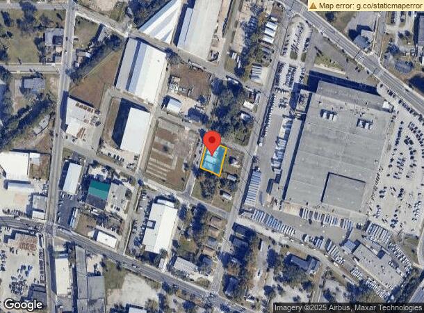  821 Minnie St, Jacksonville, FL Parcel Map