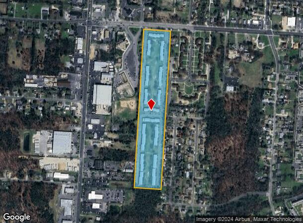  33 W Chestnut Ave, Vineland, NJ Parcel Map