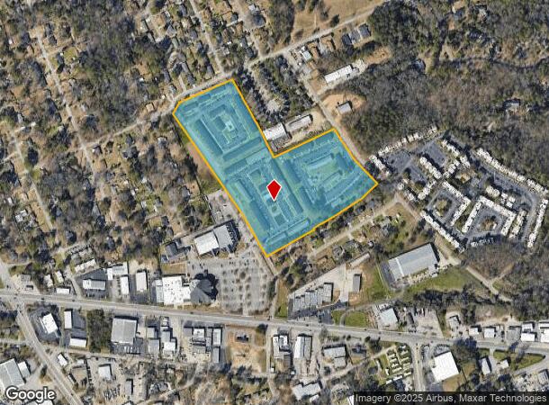  1035 Comanchee Trl, West Columbia, SC Parcel Map