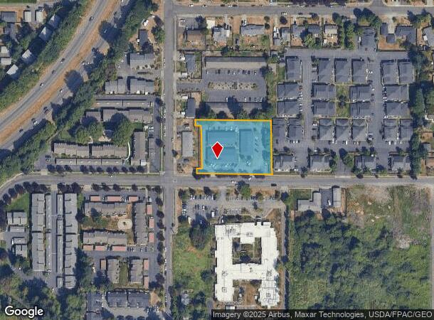 921 12Th Ave Se, Puyallup, WA Parcel Map