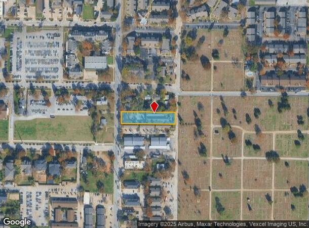 613 Bernard St, Denton, TX Parcel Map