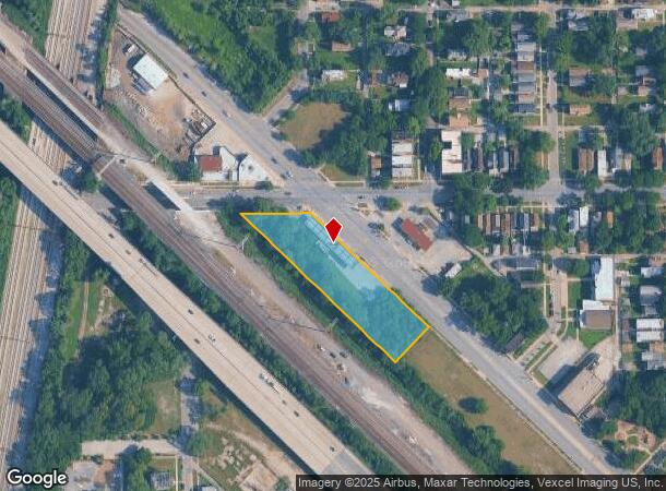  7626 S South Chicago Ave, Chicago, IL Parcel Map