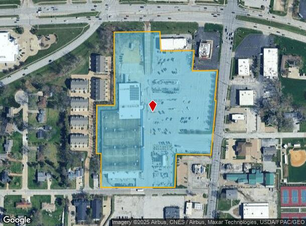  3808 N Brady St, Davenport, IA Parcel Map