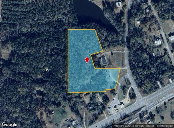  7340 Geneva Hwy, Box Springs, GA Parcel Map