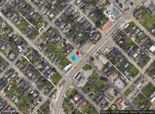 1105 W Waco Dr, Waco, TX Parcel Map