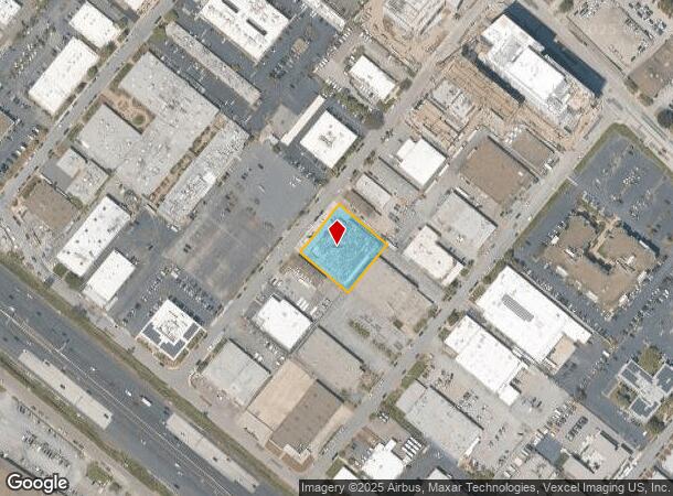 855 Malcolm Rd, Burlingame, CA Parcel Map