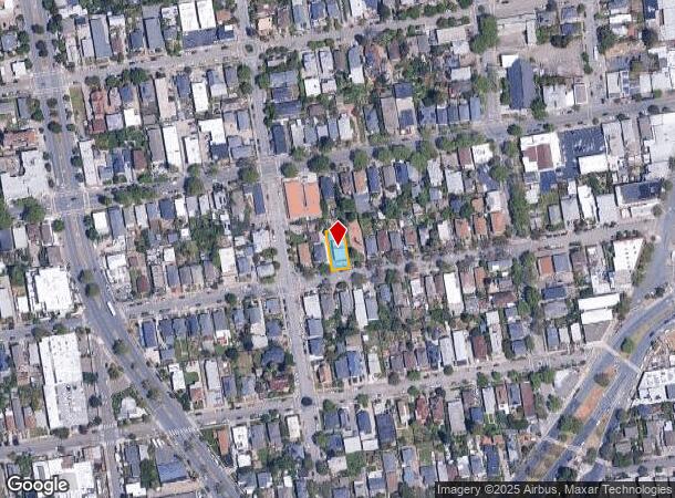 1611 63Rd St, Berkeley, CA Parcel Map