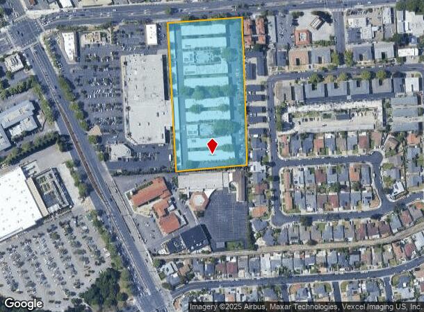  816 W A St, Hayward, CA Parcel Map