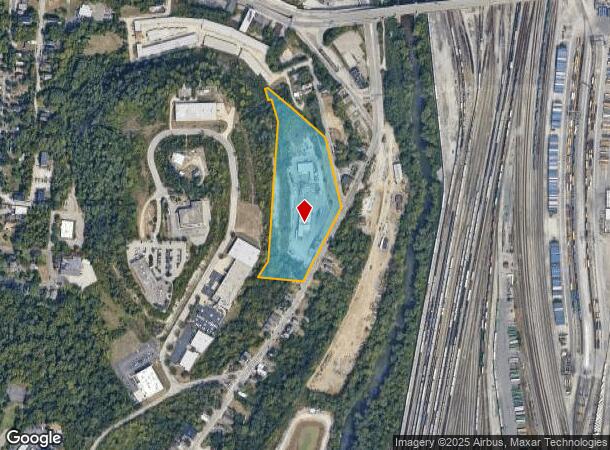 1367 Ernst St, Cincinnati, OH Parcel Map