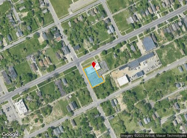 1807 E Grand Blvd, Detroit, MI Parcel Map