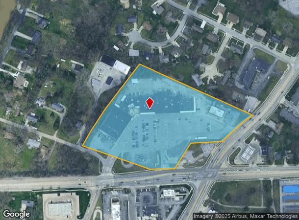  3201 Saint Joe Center Rd, Fort Wayne, IN Parcel Map