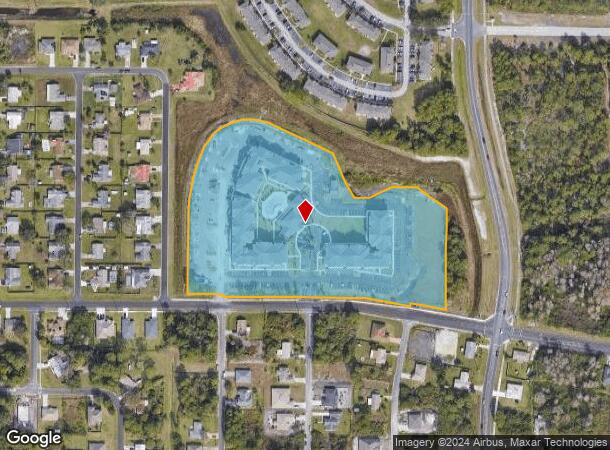  1205 Jaslo St Se, Palm Bay, FL Parcel Map