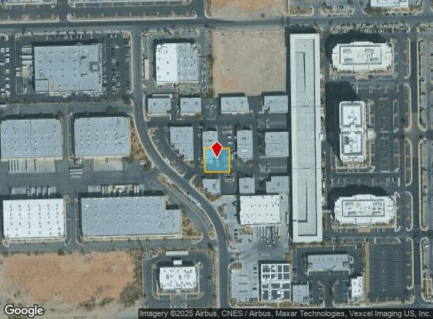 6390 Montessouri St, Las Vegas, NV Parcel Map