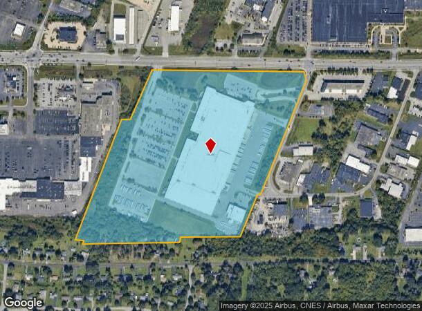  1335 Jefferson Rd, Rochester, NY Parcel Map